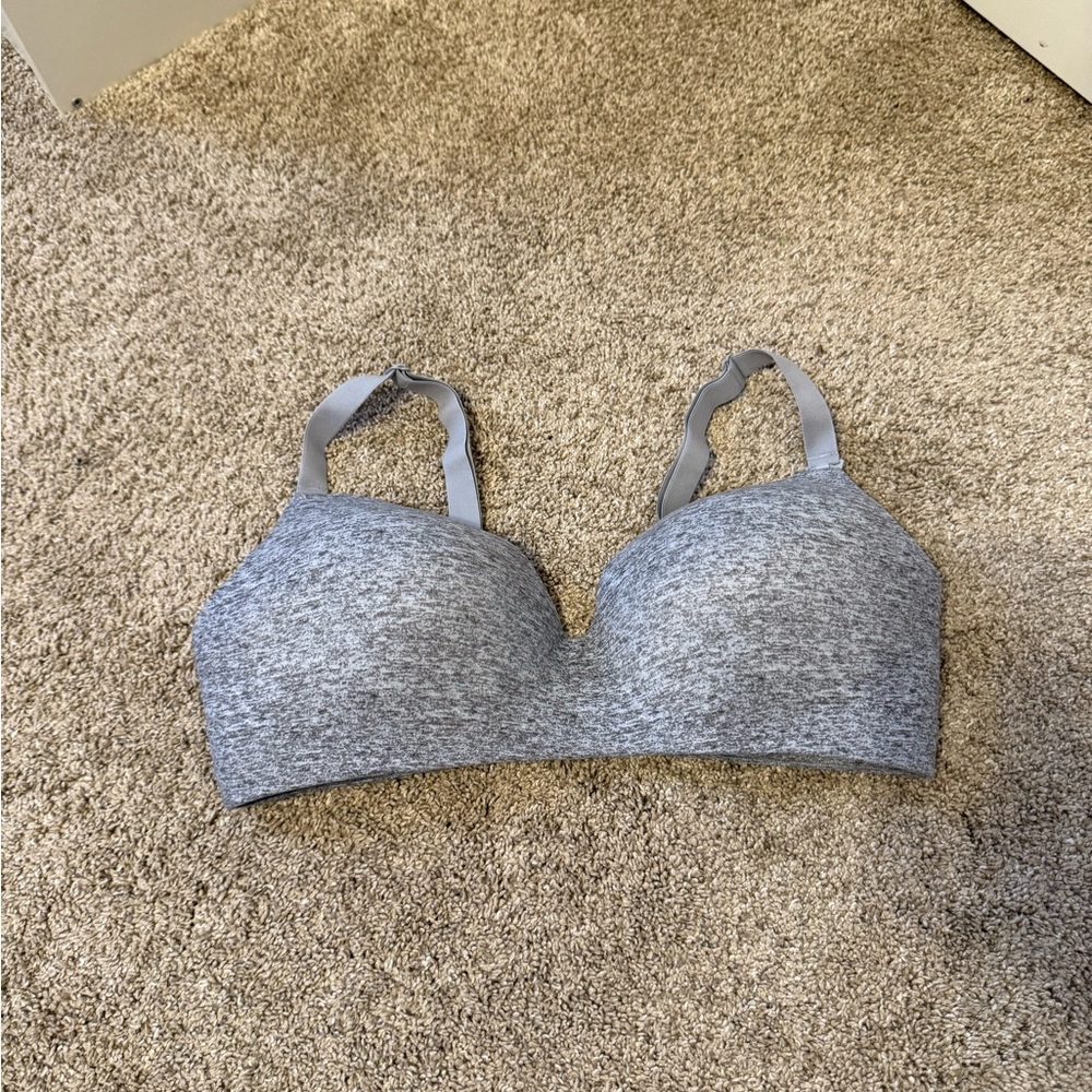 Soma Heather Gray Enbliss Wireless Nursing Bra